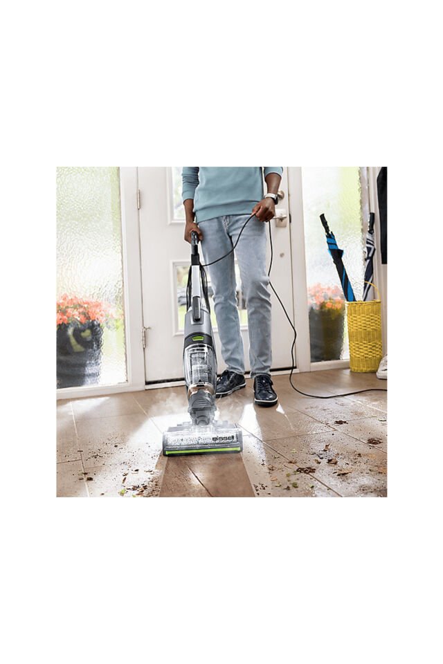 CrossWave HydroSteam Pet Select Buharlı Kablolu Dikey Süpürme ve Silme Makinesi