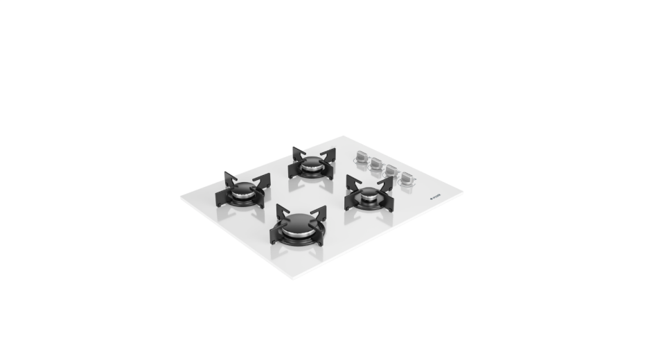 Arçelik Ocd T 651 Eb Beyaz Cam Ankastre Ocak