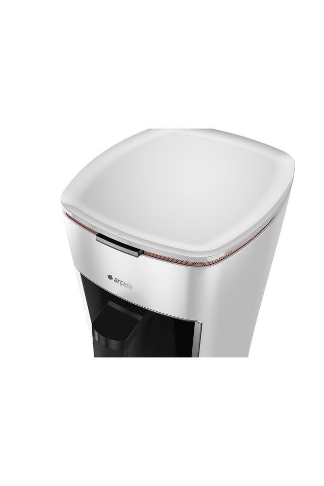 Arçelik K 3300 Mini Telve Beyaz Türk Kahve Makinesi  ( Gold Cizgili )